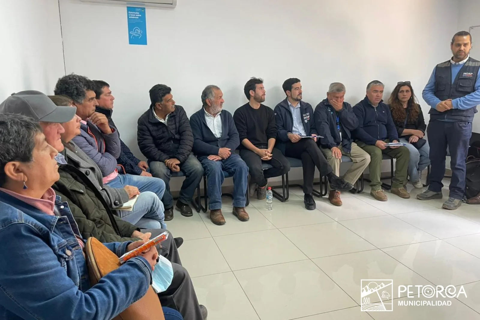 Alcalde de Petorca encabezó importante reunión asociada al mundo agro y situación hídrica