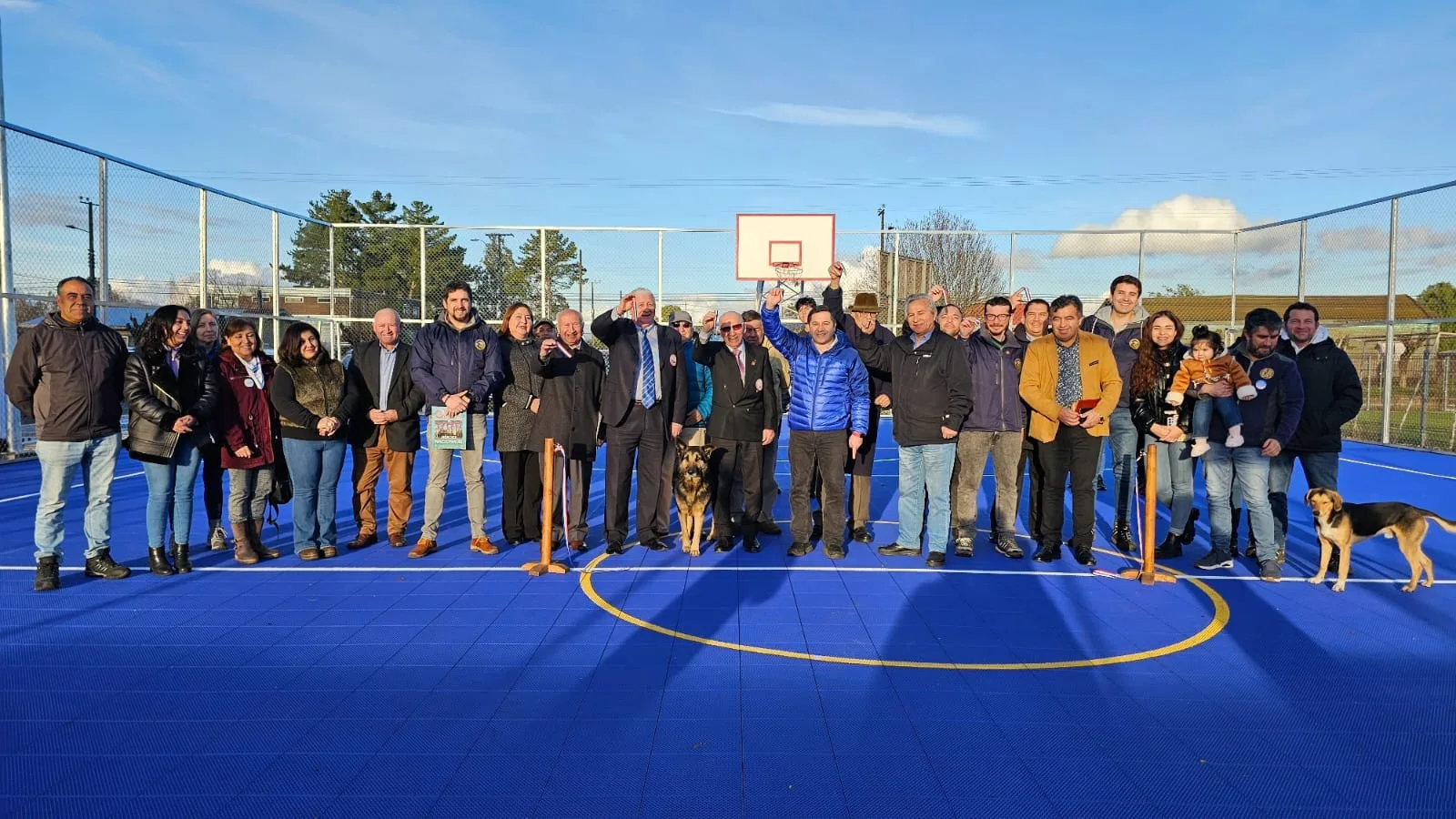 Municipalidad de Lautaro inauguró anhelada multicancha en Pillanlelbún