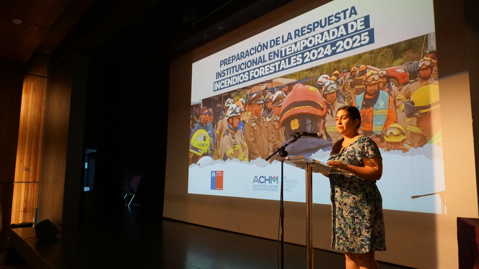 ACHM realiza Seminario para la prevención de Incendios forestales 2024-2025