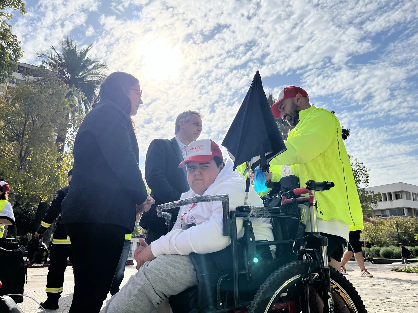 Rancagua se une a la causa de Julián: un joven que lucha contra la distrofia muscular