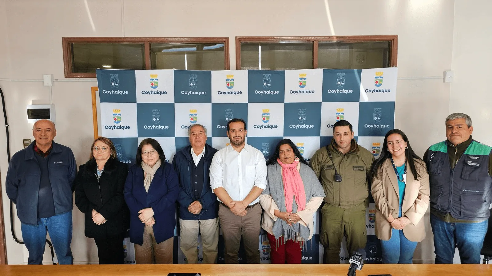 Municipalidad de Coyhaique financia viaje de dirigentes vecinales a convención internacional de seguridad en Iquique