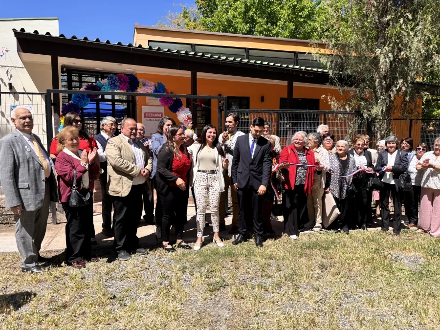 Calle Larga inaugura el primer Centro Diurno del Adulto Mayor (CEDIAM) de la provincia de Los Andes