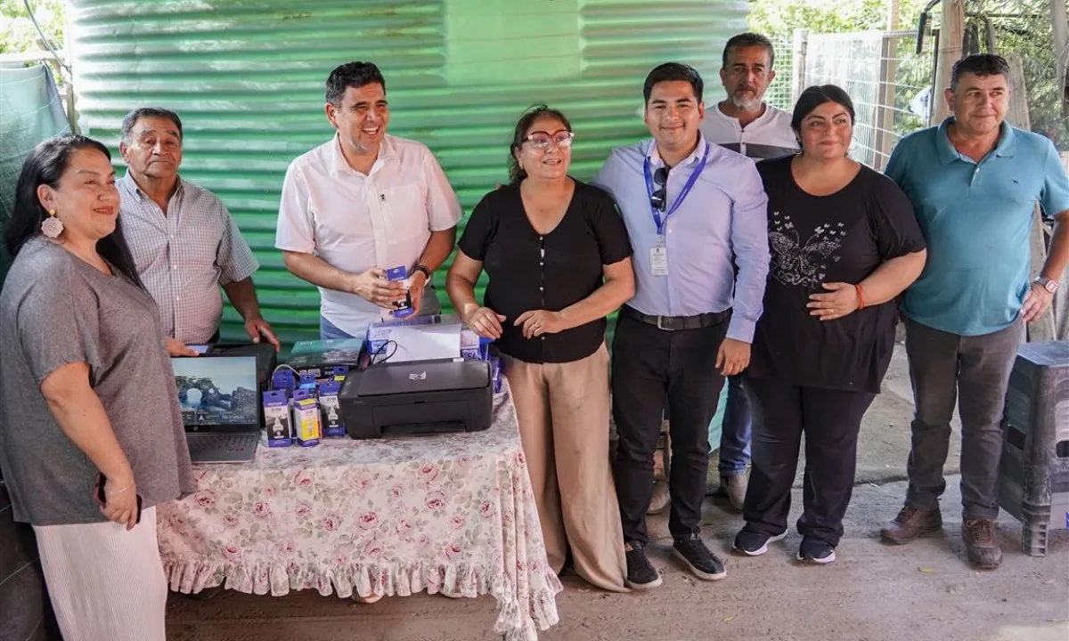 Los Litres avanza en digitalización gracias al FONDEVE de Monte Patria