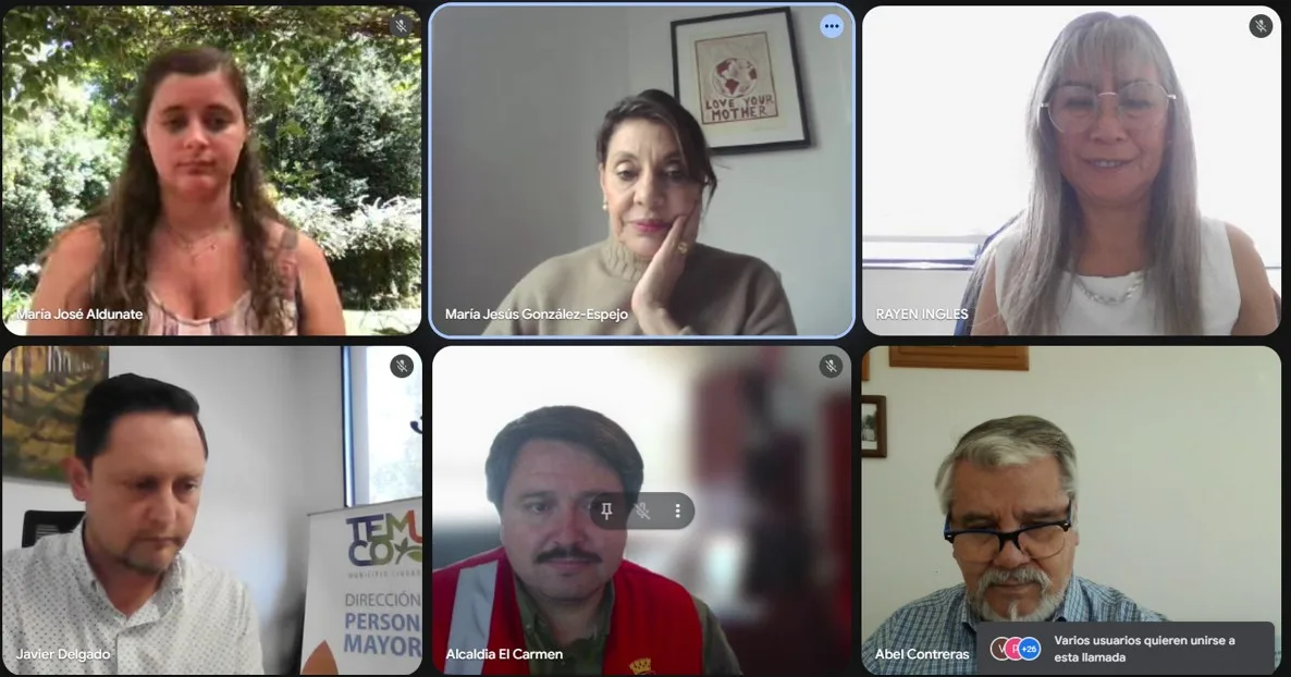 Encuentro virtual reunió a municipios en torno al “Envejecimiento Inteligente” junto a experta española